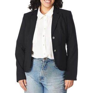 Calvin Klein Women's Two Button Lux Blazer SZ 20W